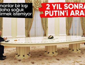 Vladimir Putin ve Olaf Scholz arasında iki yıl sonra kritik görüşme