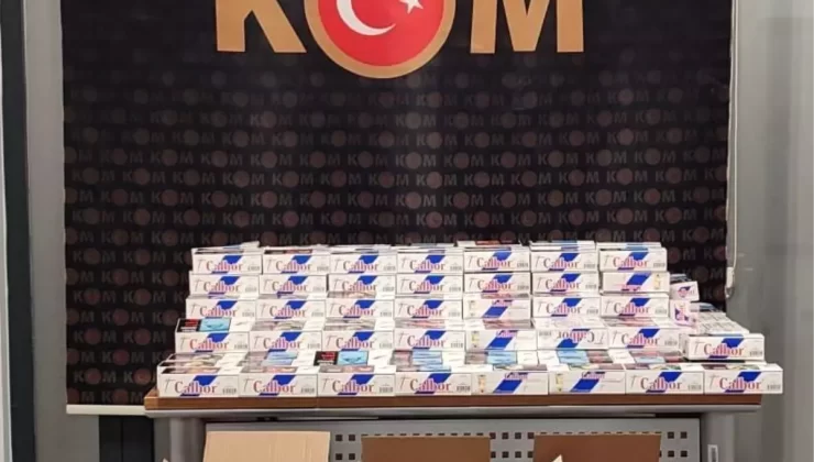 Yalova’da Kaçak Makaron Operasyonu