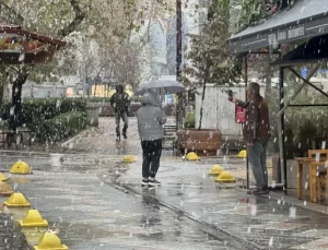 Yalova’da Mevsimin İlk Kar Yağışı Başladı