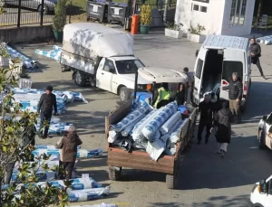 Yalova’da Sera Naylonu Dağıtımı