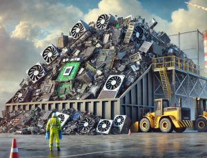 Yapay zeka 2030’a kadar milyonlarca ton elektronik atık üretecek