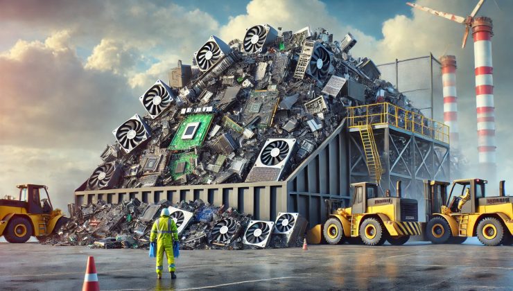 Yapay zeka 2030’a kadar milyonlarca ton elektronik atık üretecek