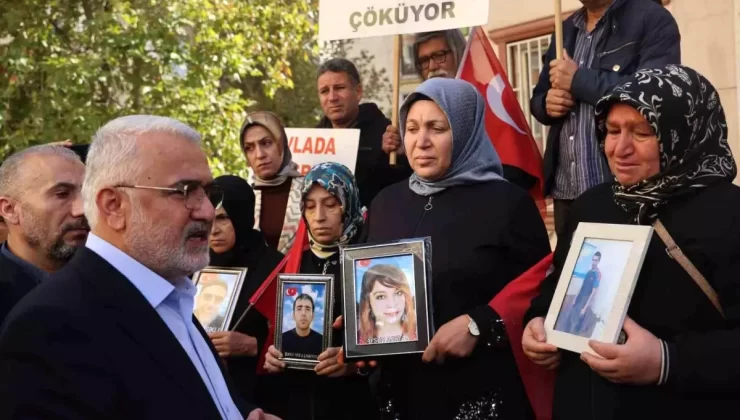 Yapıcıoğlu’ndan Evlat Nöbetine Destek