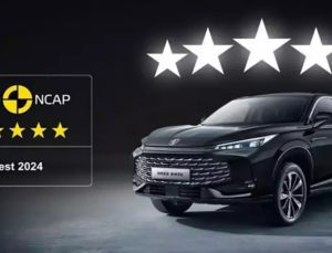 Yeni MG HS modeli Euro NCAP’ten 5 yıldız aldı