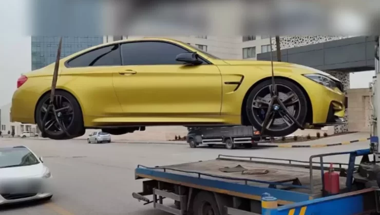 Yenimahalle’de Araba Harekete Geçti, Sürücüye Dev Ceza