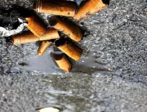 Yere çöp ya da izmarit atanlara ceza geliyor