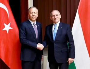 Yerlikaya Macaristan’da Pinter ile Görüştü