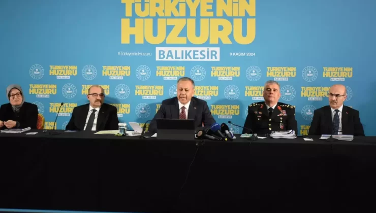 Yerlikaya: Terörle Mücadelede Kararlıyız