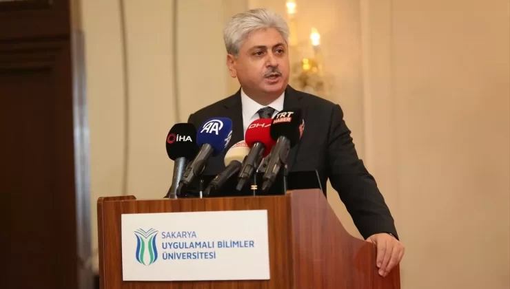 YÖK Başkanı Özvar, Sakarya Uygulamalı Bilimler Üniversitesinin stratejik plan çalıştayında konuştu Açıklaması