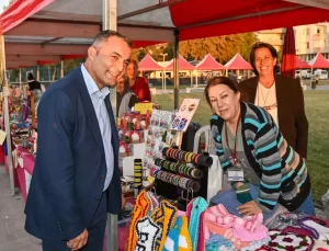 Yöresel Ürünler Fuarı YÖREX Manavgat’ta Ziyaret Edildi