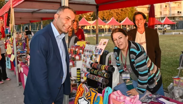 Yöresel Ürünler Fuarı YÖREX Manavgat’ta Ziyaret Edildi