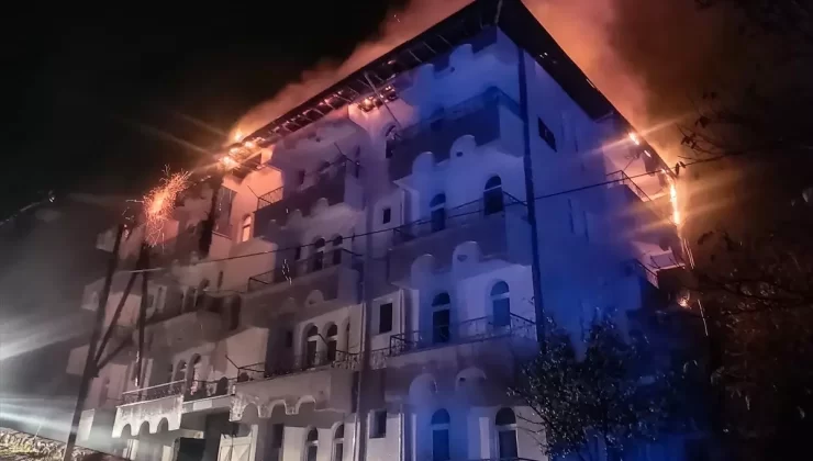 Yozgat’ta Apartman Yangını