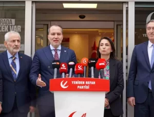 YRP Genel Başkanı Erbakan Açıklaması