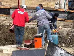 Yüksekova’da Doğal Gaz Çalışmaları Tamamlandı