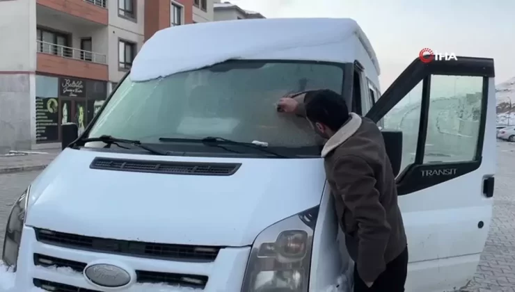 Yüksekova’da Dondurucu Soğuk!