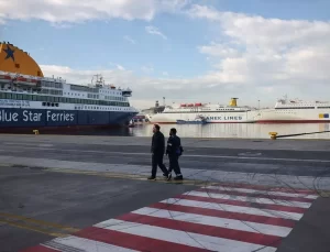 Yunanistan’da İşçi Eylemi