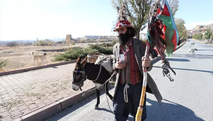 Yürüyerek Türkiye’yi Geziyor