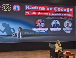 Zonguldak’ta Kadına ve Çocuğa Yönelik Şiddetle Mücadele Çalıştayı yapıldı