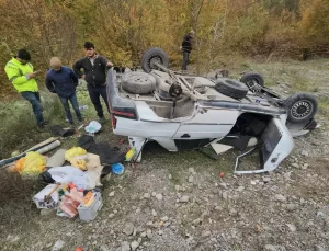 Zonguldak’ta Kaza: Çift Yaralandı