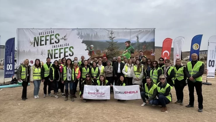 Zorlu Enerji 450 Fidan Dikti