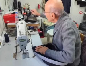 80 Yaşında Terzilik Yapıyor