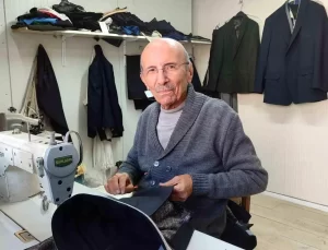 80 Yaşındaki Terzi: Baba Mesleğini Sürdürüyor