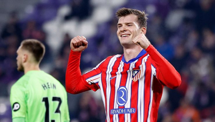 Atletico Madrid, Real Valladolid’i farklı yendi