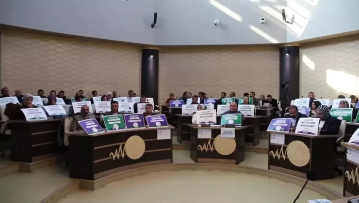 Bahçesaray Kayyum Atamasına Meclis’te Protesto