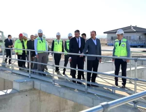 Başkan Altay, Ilgın Atıksu Arıtma Tesisi İnşaatında İncelemelerde Bulundu