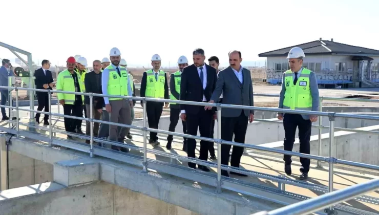 Başkan Altay, Ilgın Atıksu Arıtma Tesisi İnşaatında İncelemelerde Bulundu