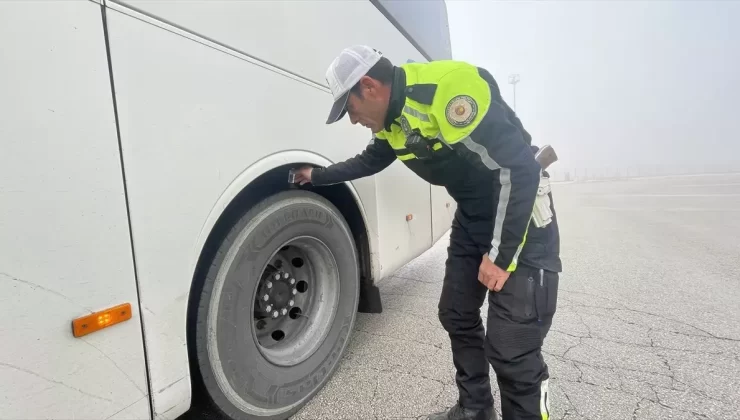 Bolu’da Kış Lastiği Denetimi Başladı