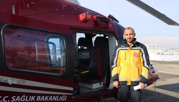 Dadaş 25 Hava Ambulansı 423 Acil Vakaya Müdahale Etti