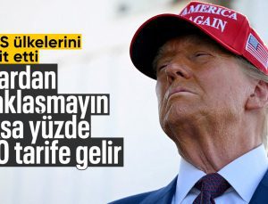 Donald Trump’tan BRICS ülkelerine tarife tehdidi