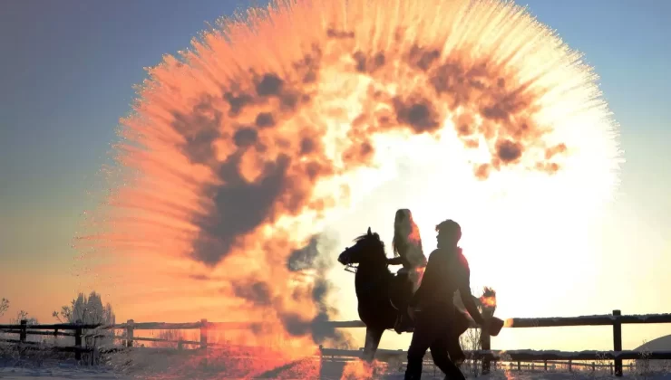 Erzurum’da Soğuk Hava Rekor Kırdı: Eksi 25,3 Derece