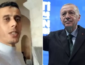 Halep’te Emevi Camii’nde namaz kılıp Erdoğan’a teşekkür etti: 14 senedir yanımızda durdu