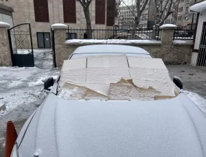 Sivas’ta Soğuk Hava Etkili, Süs Havuzları Dondu