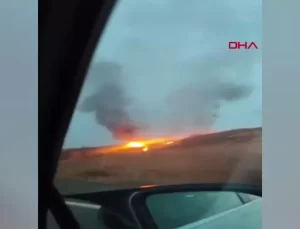 Batman’da Sazlık Alanında Yangın Denetim Altına Alındı
