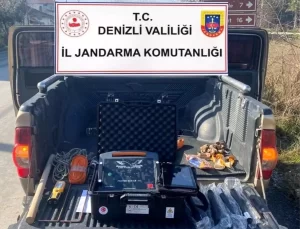 Denizli’de Kaçak Kazı Operasyonu