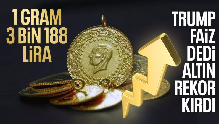 Trump’ın faiz indirimi çıkışı sonrası altın rekora koştu