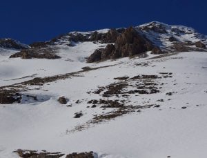 2020’de çığ felaketinin yaşandığı dağda kar ölçüsü azaldı