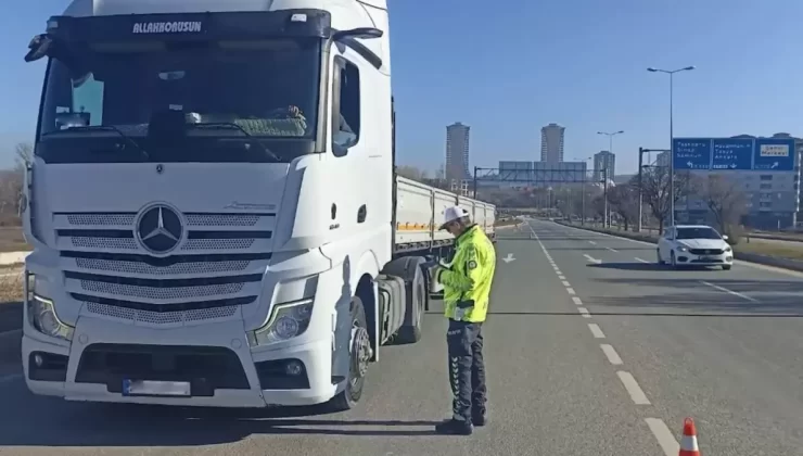 2025’te Kamyon ve Tanker Araçlara Ağır Kontrol