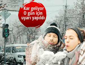 77 il için kar uyarısı…Sakarya için de tarih verildi