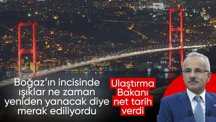 Abdulkadir Uraloğlu: 15 Temmuz Şehitler Köprüsü’nde bakım çalışmaları başladı