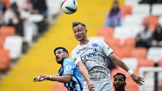 Adana Demirspor – Kasımpaşa maçında gol yağmuru! Fileler 8 kere havalandı