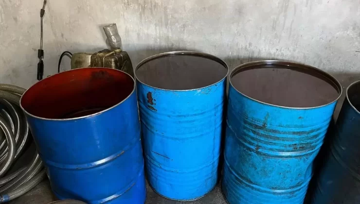 Adana’da 1000 Litre Kaçak Akaryakıt Ele Geçirildi