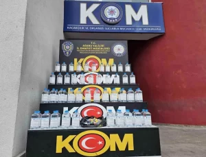 Adana’da 383 Litre Sahte İçki Ele Geçirildi