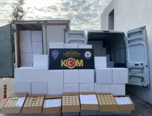 Adana’da 9 Milyon Kaçak Makaron Ele Ge geçirildi