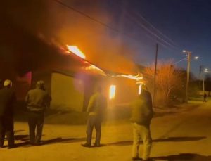 Adana’da korkutan yangın