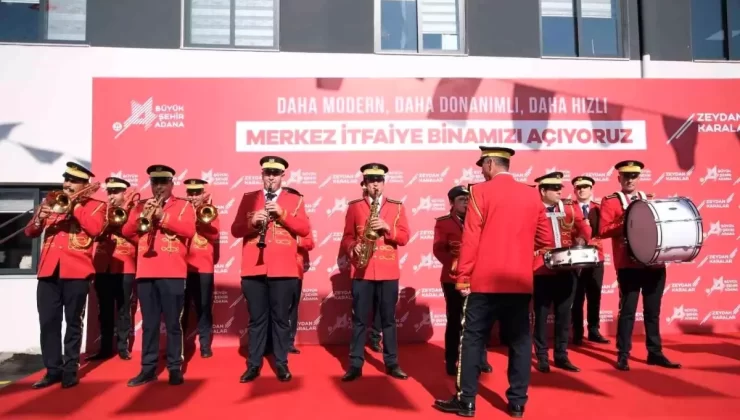 Adana’da Yeni İtfaiye Merkezi Hizmete Girdi