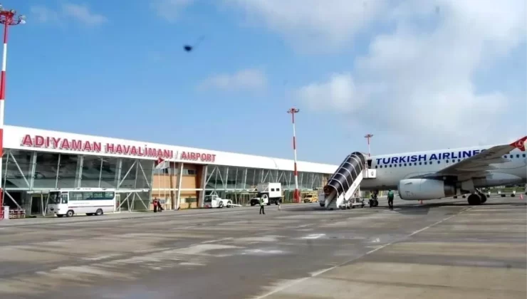 Adıyaman Havalimanı’nda 34 Bin Yolcu